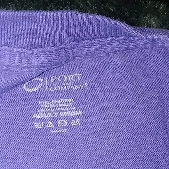 Purple and yellow Tennessee t-shirt - Picture 3 of 5